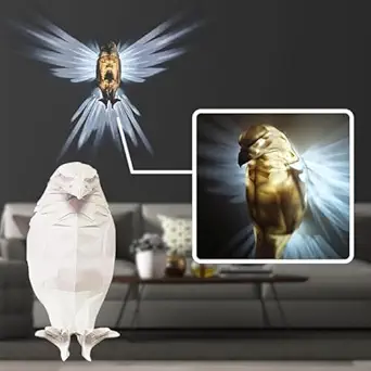 You are currently viewing 3D Owl & Eagle LED Wall Light | Illuminating Animal Night Decor