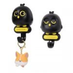 Creative Owl Wall Hook with Auto Eye Movement | Multi-Functional Adhesive