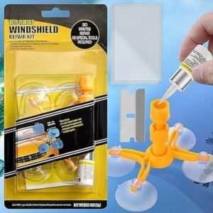 Read more about the article Windshield Repair Kit, Car Windshield Window Glass Repair Tool for Quick Repair Windshield Chips and Cracks