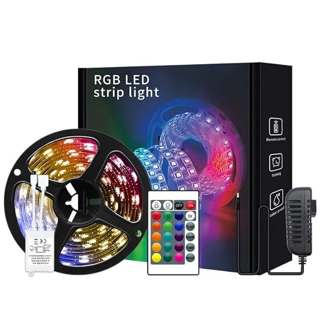 Read more about the article 300 LED RGB Strip Light with Remote | 16 Modes & Multicolor Decor for Home, Bedroom & Festivals