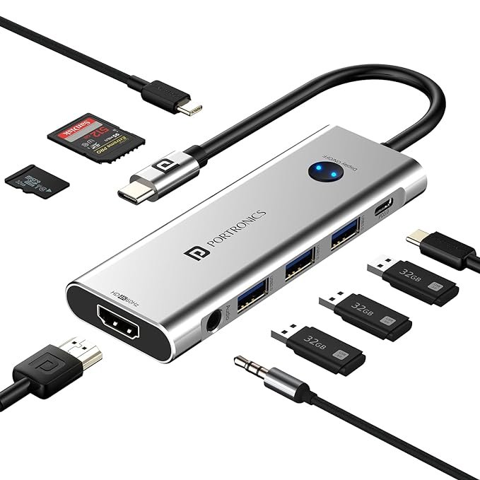 Read more about the article Ultimate 9-in-1 USB-C Hub | 4K 60Hz HDMI, Fast Charging & More