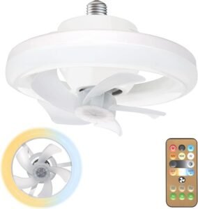 Read more about the article 360-Degree Rotating LED Fan Lamp | 2024 Premium Ceiling Fan with Dimmable Lighting & Remote