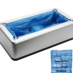 Automatic Shoe Cover Dispenser with 100 T-Buckle Shoe Covers – Perfect for Home, Office, Supermarkets, Factories, and Labs
