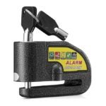 Aluminium Bike Disc Lock,Anti-Theft Waterproof Disc Brake 110Db Alarm Lock