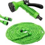 Magic Expandable Water Hose 50 Ft / 15 M with Spray Gun – Perfect for Car Washing & Garden Watering