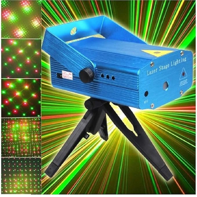 Read more about the article Mini Laser Projector: Sound-Activated Stage Lighting for Epic Parties