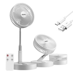 Read more about the article Compact Comfort – Foldable Stand Fan with Remote Control