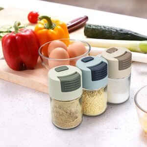 Read more about the article Spice Dispenser with Push Button – Ideal Salt & Pepper Shaker for Every Kitchen