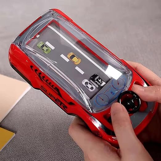 Read more about the article Hand-Held Portable Adventure Game Machine: Speed Car Toy with Manual Puzzle Simulation Racing Wheel