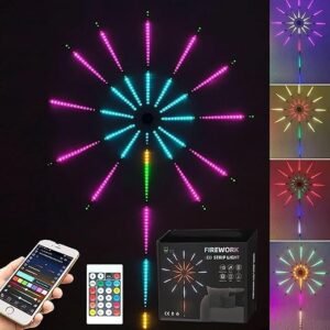 Read more about the article Remote Control Firework LED Strip Lights with Music Sync