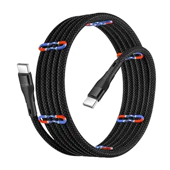 Read more about the article Magnetic Coiled Type C to Type C Cable