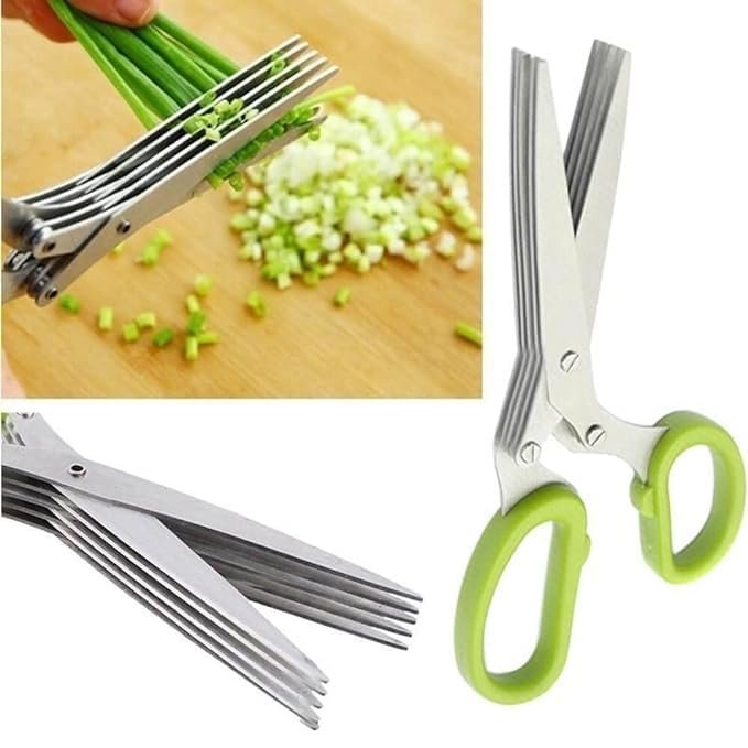 Read more about the article 5 Blade scissor Vegetable Scissor Cutter